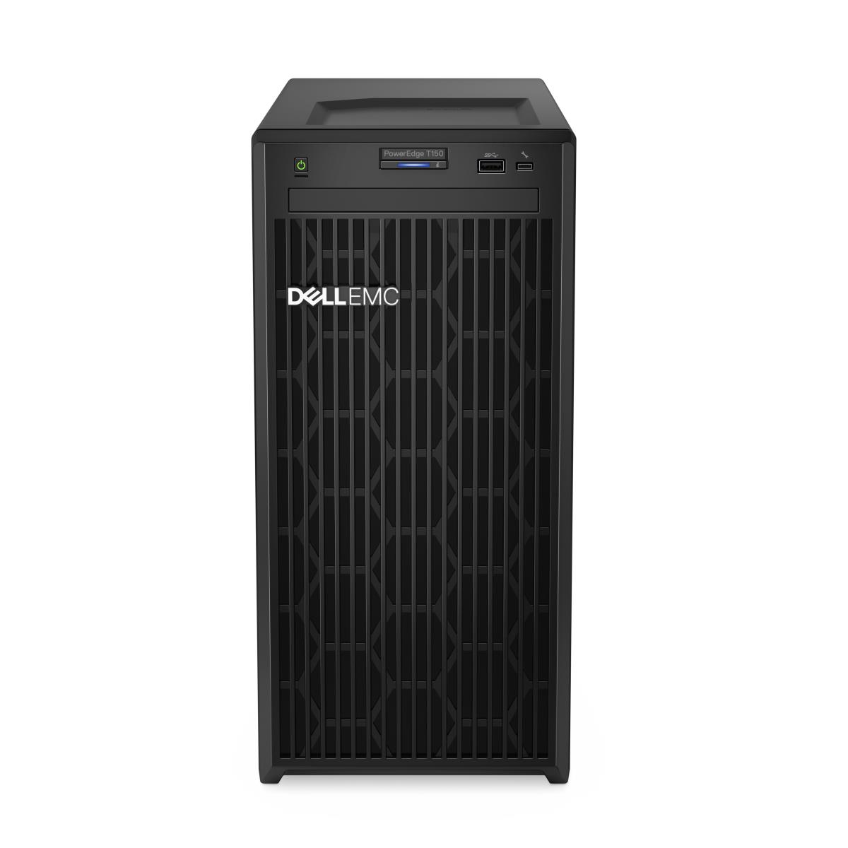 DELL T150 4x3.5IN E-2334 1x16GB 1x2TB HDD H355 3Yr Basic NBD Black