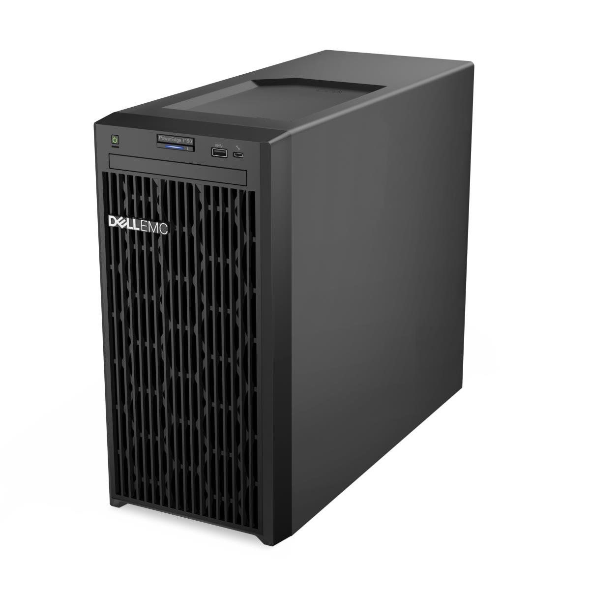 DELL T150 4x3.5IN E-2334 1x16GB 1x2TB HDD H355 3Yr Basic NBD Black