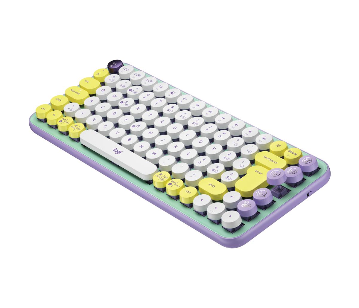 POP WRLS Mech KB With Emoji - DAYDREAM_MINT - CH - CENTRAL