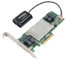 Adaptec Raid 81605Z SAS/SATA 12Gb/s 8x Pci-e Gen3 Controller 16 Port with AFM-700 Single