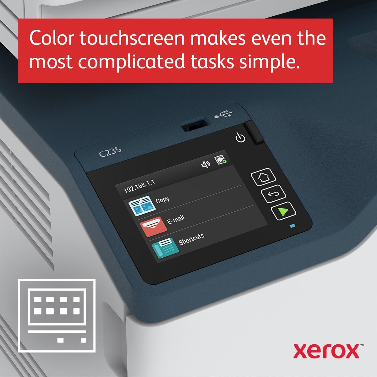 K/XEROX C235 COLOR MULTIFUNCTION PRINTER