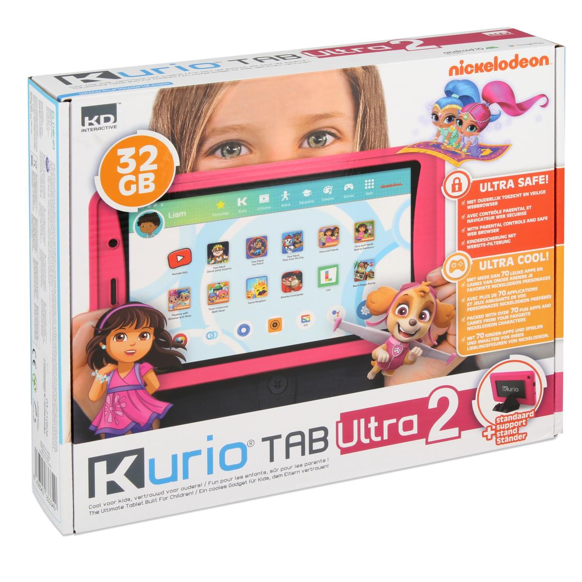 Kurio - Tab Ultra 2 - Nickelodeon - Pink - 7i
