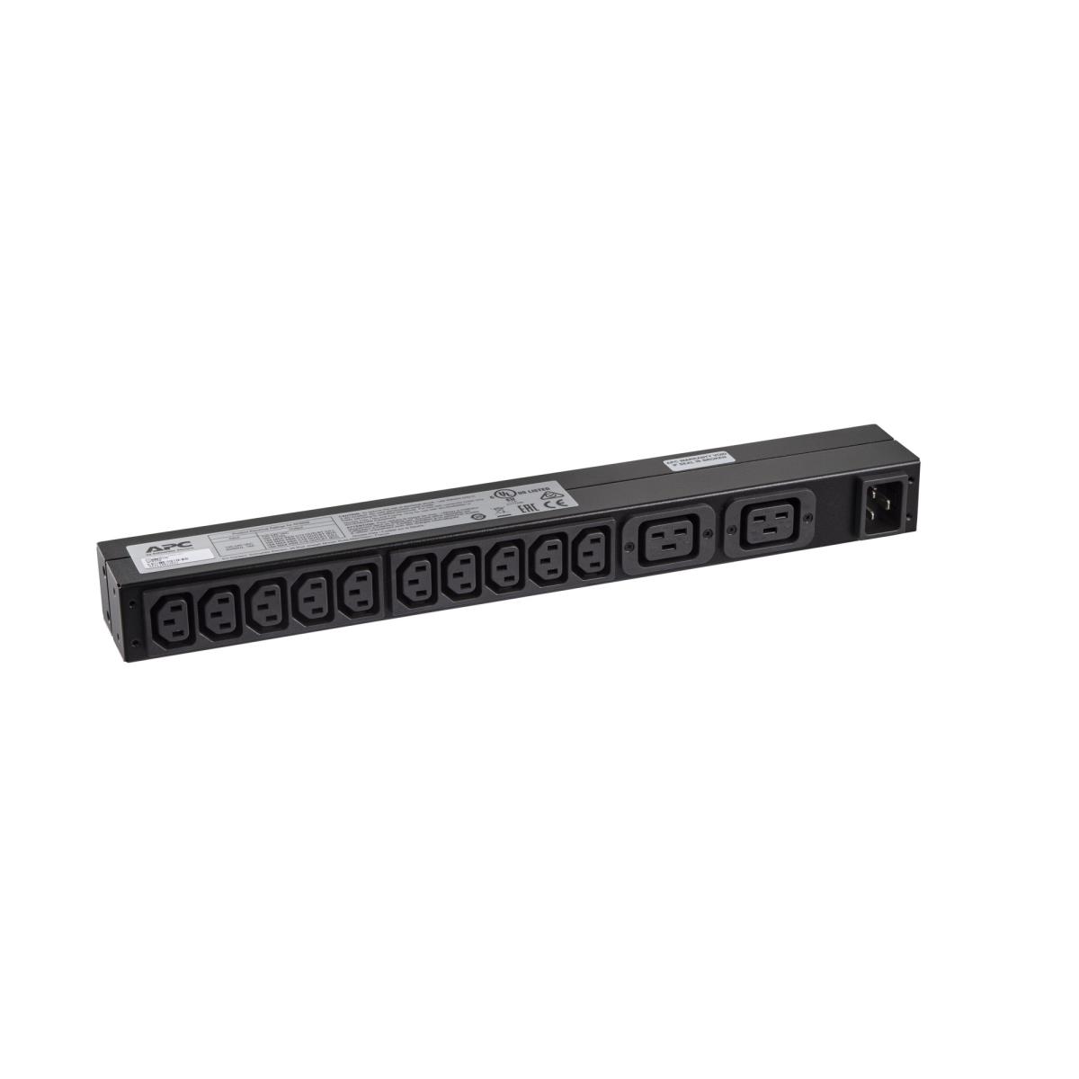 Rack Pdu Basic 1u 16a 208v/230v (10) C13 & (2) C19