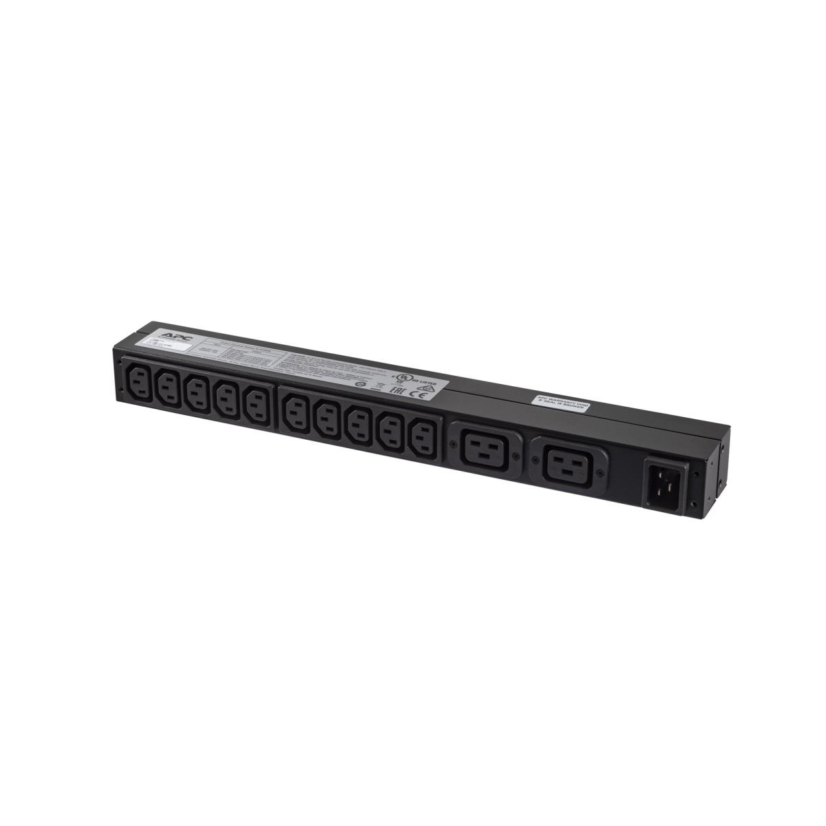 Rack Pdu Basic 1u 16a 208v/230v (10) C13 & (2) C19