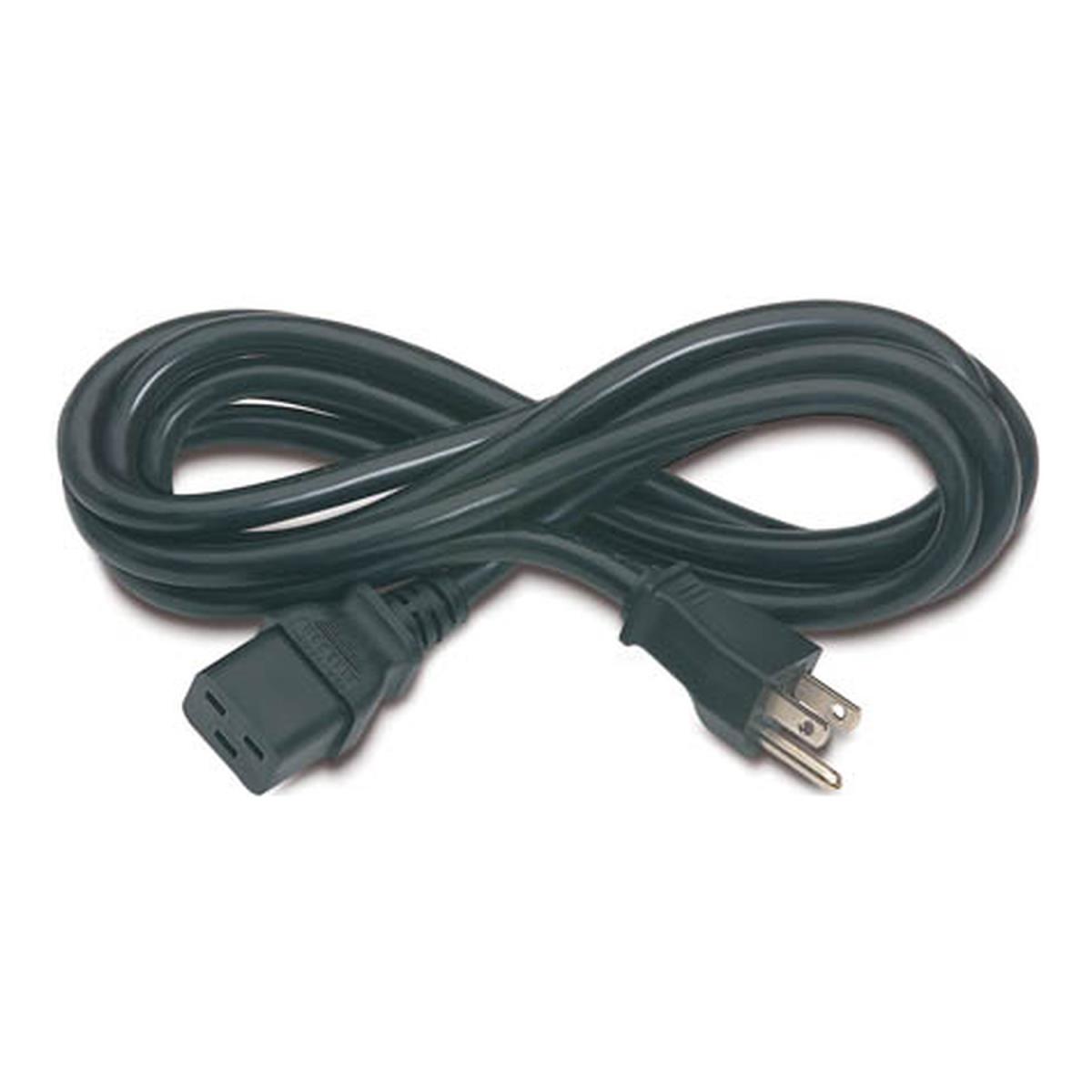 Power Cord Iec 320 C19 To Nema 5-15p /100-120v
