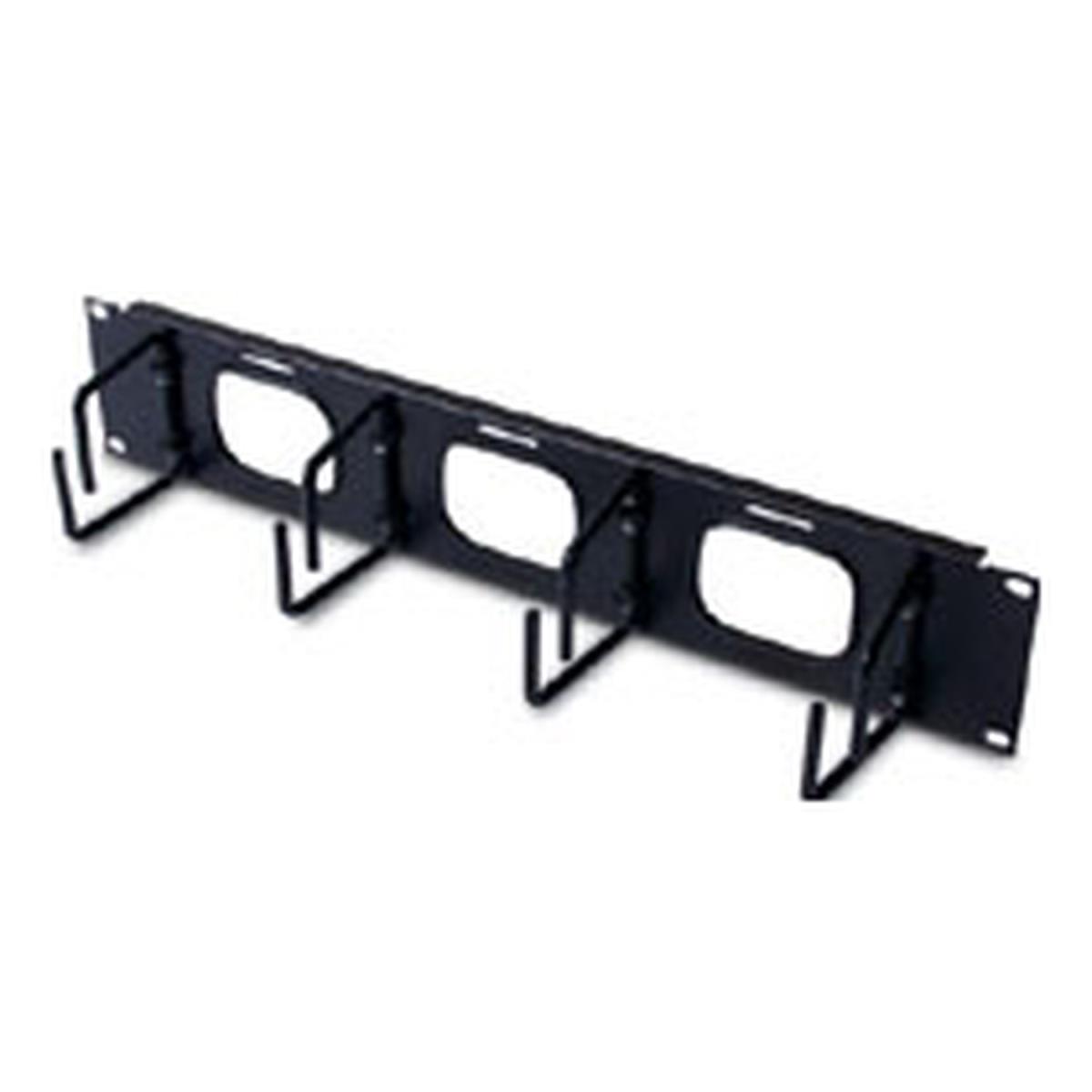 Netshelter Rack 2u Horizontal Cable Organizer W/ Pass-thru Black