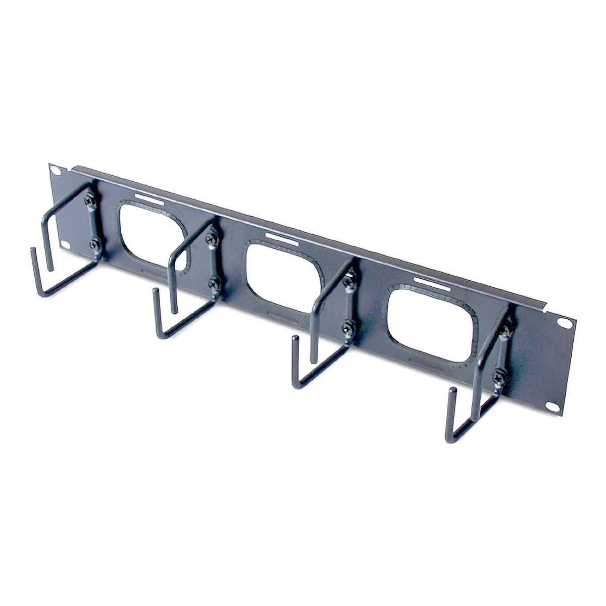 Netshelter Rack 2u Horizontal Cable Organizer W/ Pass-thru Black