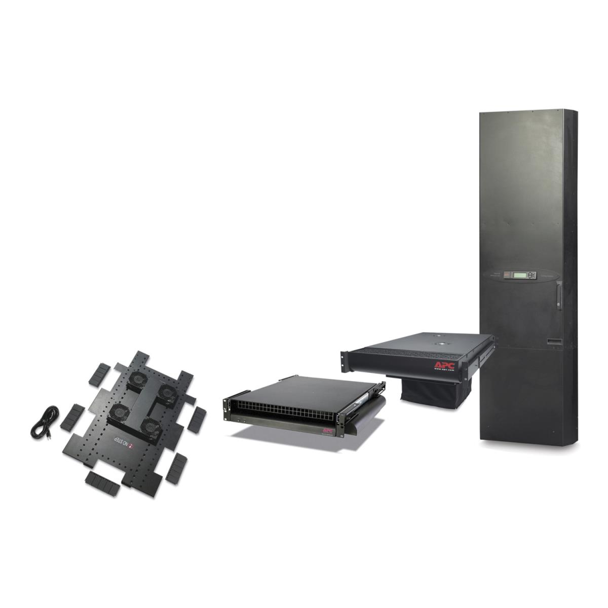 Netshelter Wall Mount Fan Tray 230 Vac Black (ar8207blk)