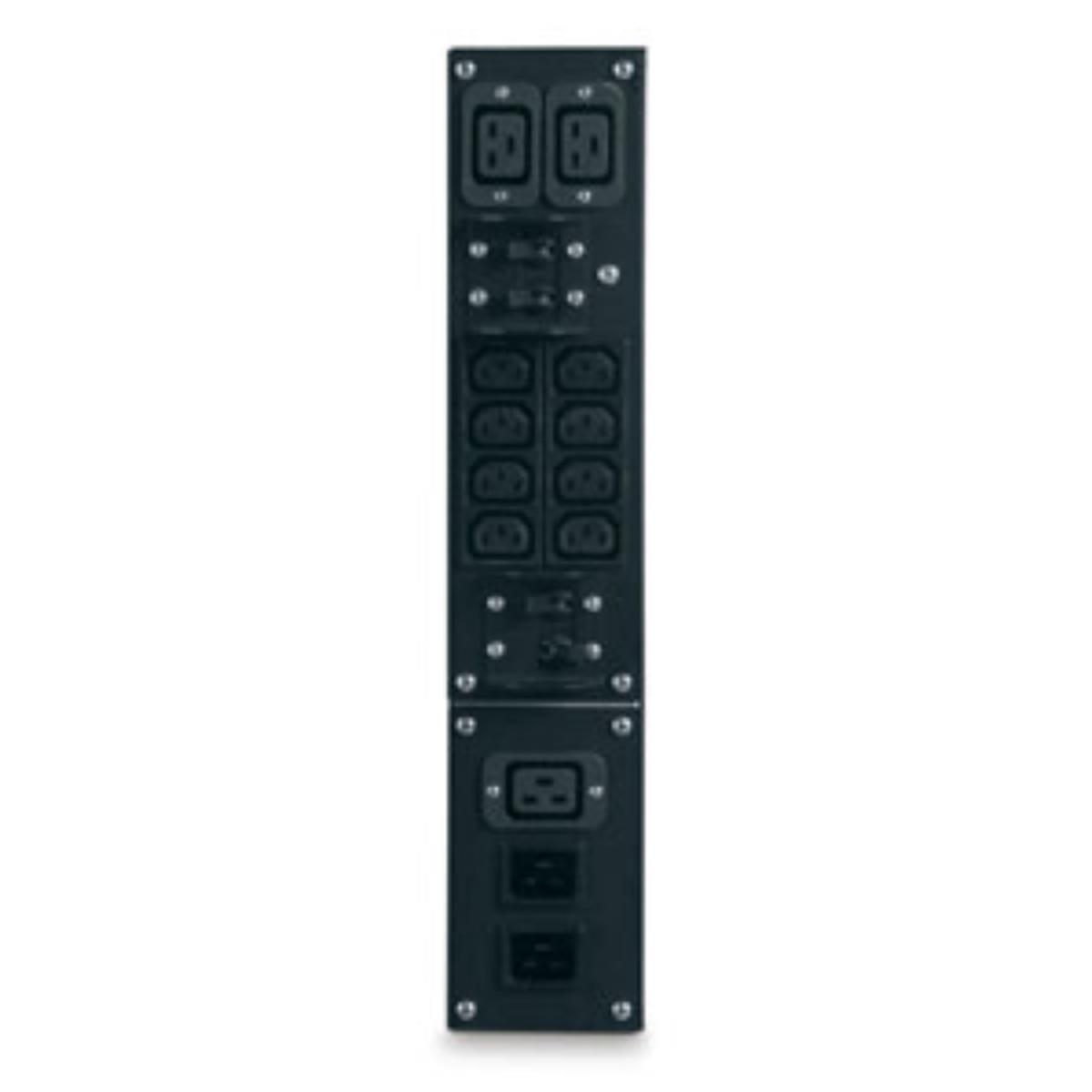 Service Bypass Panel 230v/50a Bbm Hw Input; Iec-320 Outlets (2) C19 (8) C13