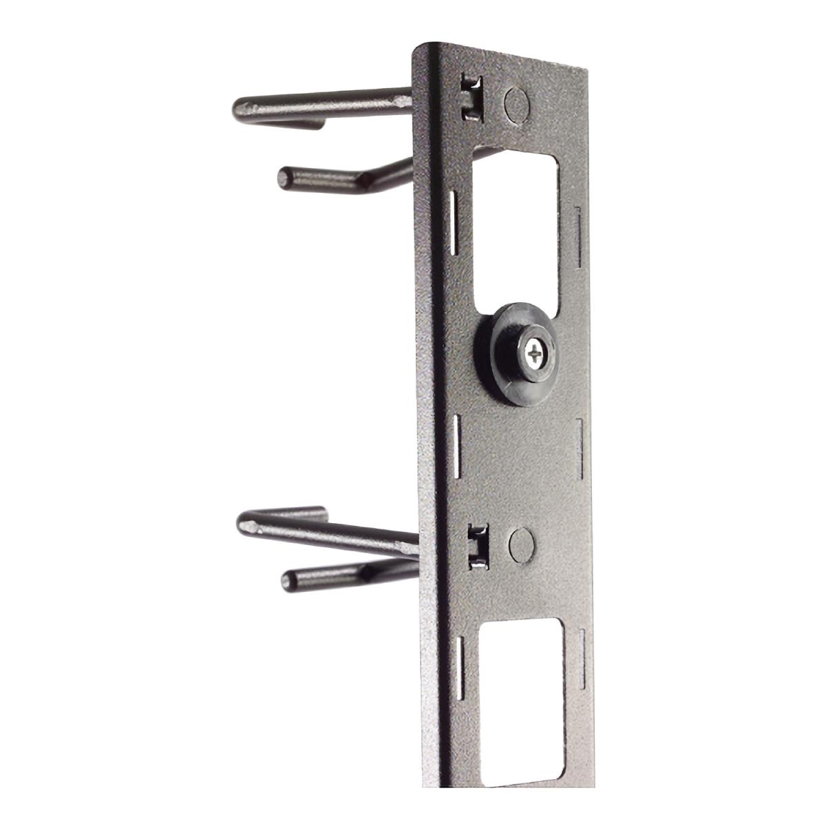 Vertical Cable Organizer/ 8 Cable Rings Zero U (qty. 2)