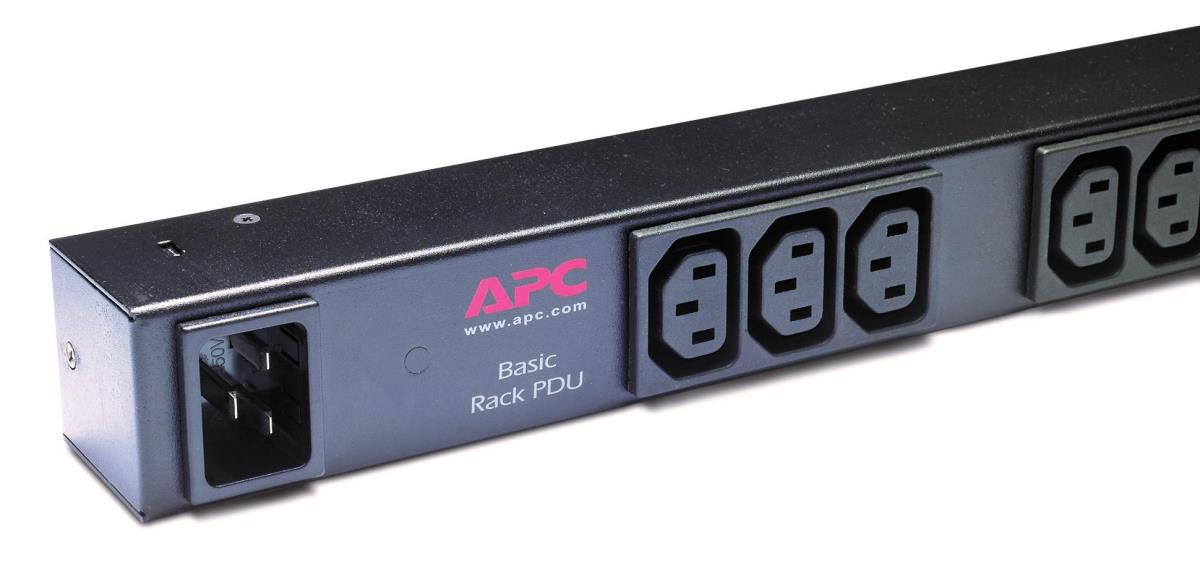 Rack Pdu Basic/ Zero U/ 16a/ 208 - 230v/ Outlets - 15/ Iec 320 C13/ 8.20 Feet - Black