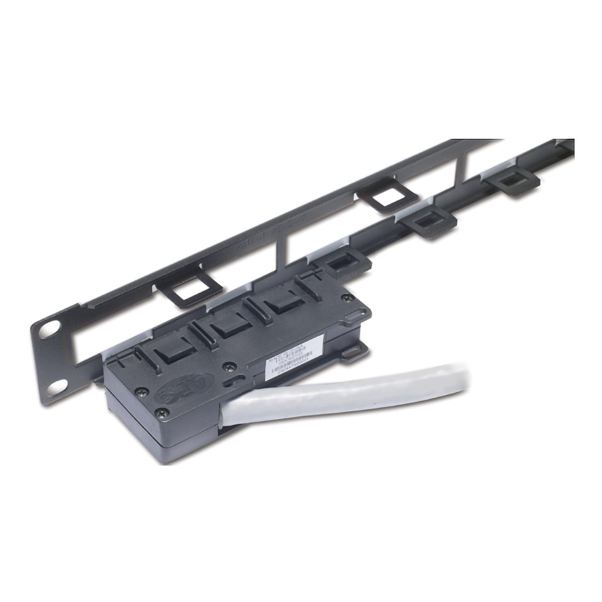 Data Distribution 1u Panel  / Holds 4 Each Data Distribution Cables For A Total Of 24 Ports (ar8451)