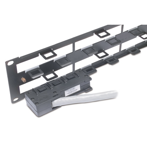Data Distribution 2u Panel/ Holds 8 Each Data Distribution Cables For A Total Of 48 Ports (ar8452)