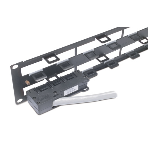Data Distribution 2u Panel/ Holds 8 Each Data Distribution Cables For A Total Of 48 Ports (ar8452)