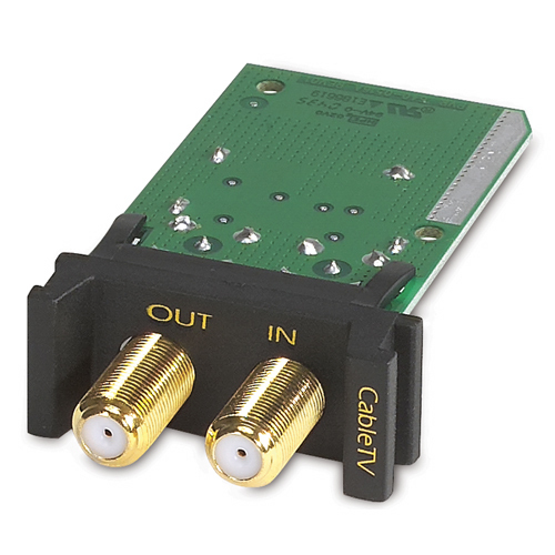 Surge Module For Coax Cable/ Cabletv Replaceable 1u For Prm4 Or Prm24 Rackmount Chassis