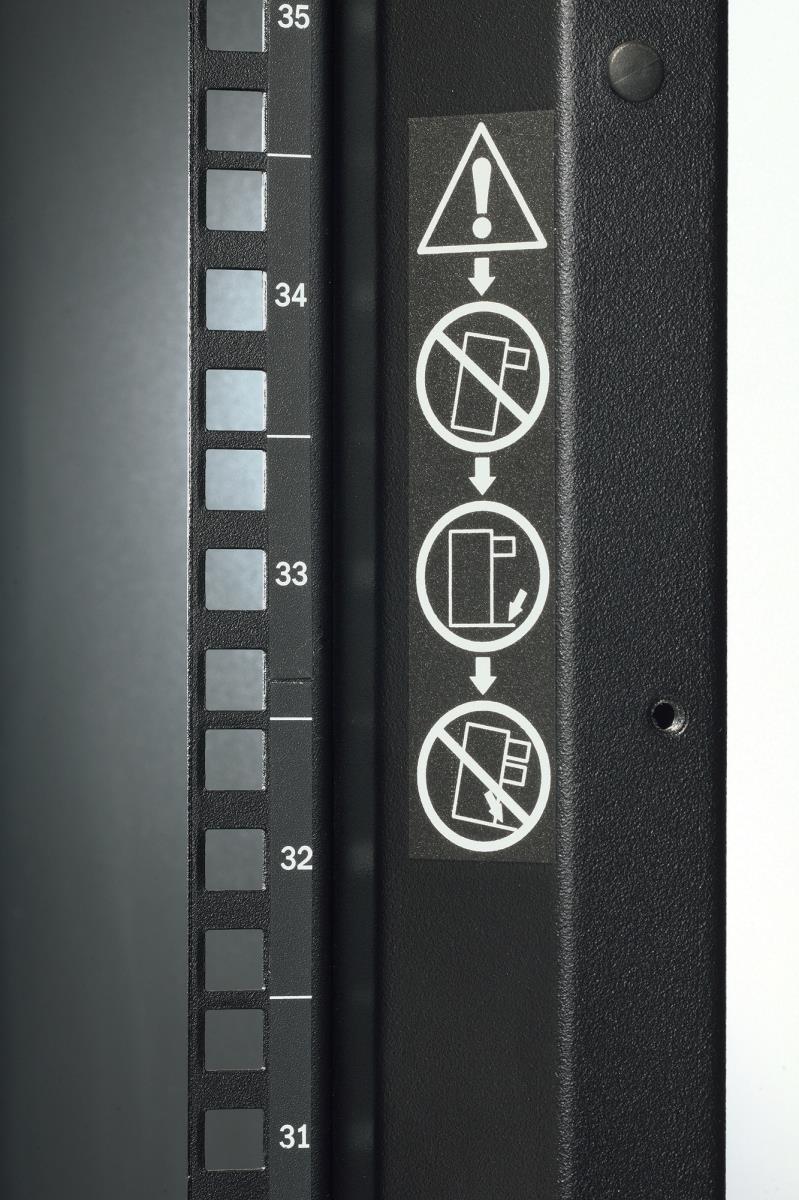 Netshelter Sx 42u 600mm Wide X 1070mm Deep Enclosure With Sides Black