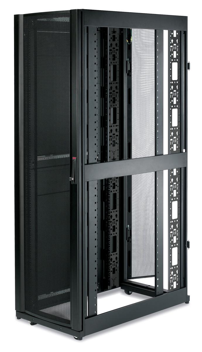 Netshelter Sx 42u 600mm Wide X 1070mm Deep Enclosure With Sides Black