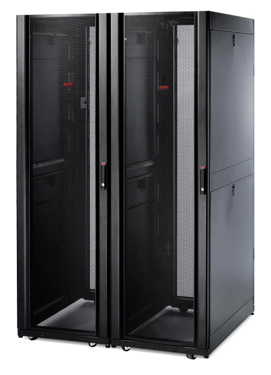 Netshelter Sx 42u 600mm Wide X 1070mm Deep Enclosure With Sides Black