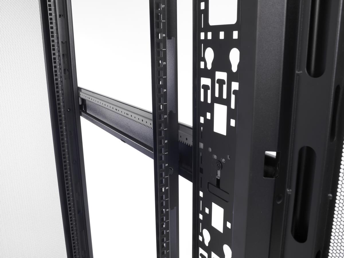 Netshelter Sx 42u 600mm Wide X 1070mm Deep Enclosure With Sides Black