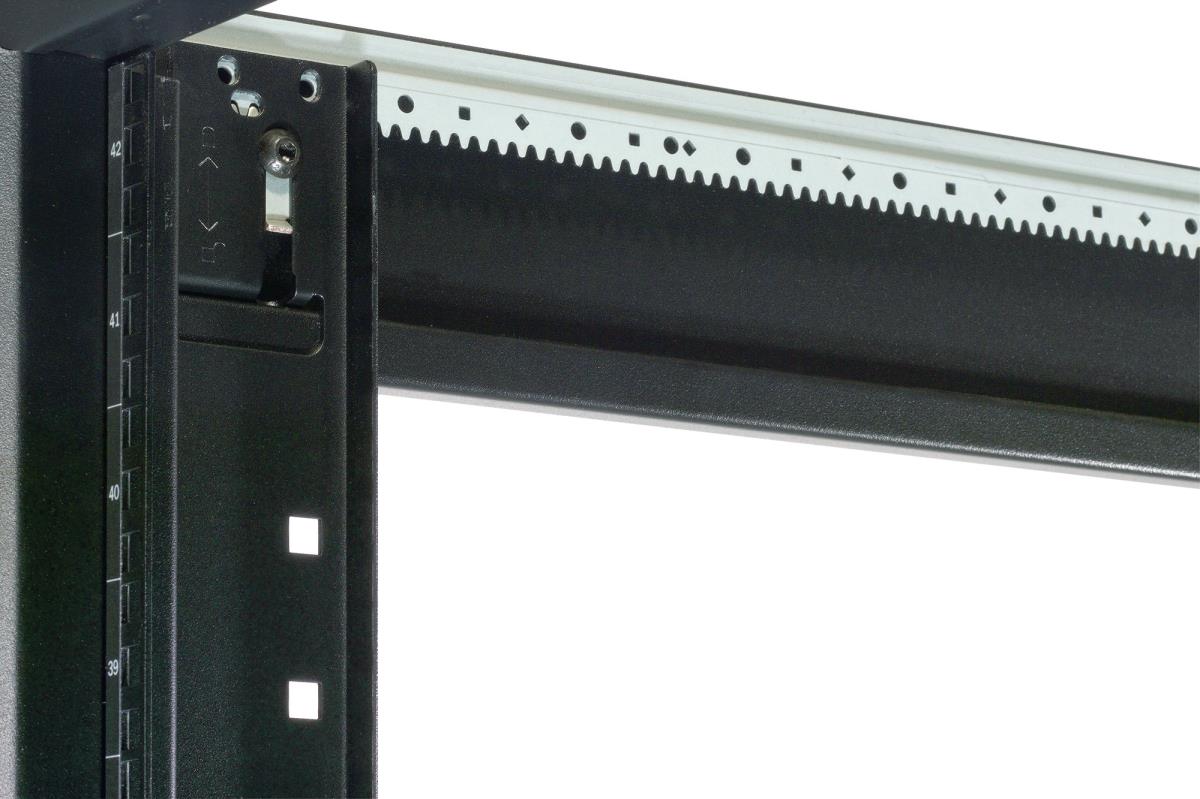 Netshelter Sx 42u 600mm Wide X 1070mm Deep Enclosure With Sides Black