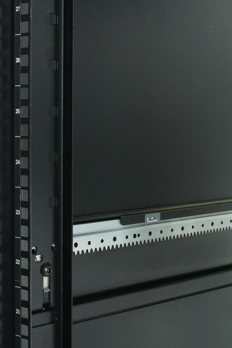 Netshelter Sx 42u 600mm Wide X 1070mm Deep Enclosure With Sides Black