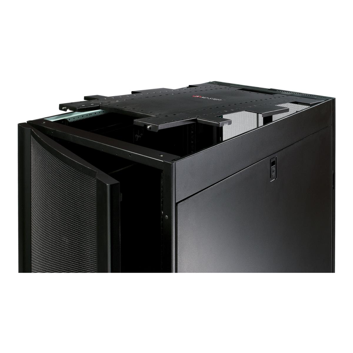 Netshelter Sx 600mm Wide X 1070mm Deep Standard Roof Black