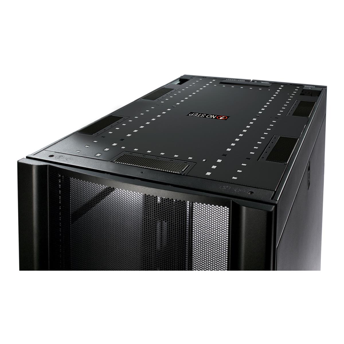 Netshelter Sx 750mm Wide X 1070mm Deep Standard Roof Black