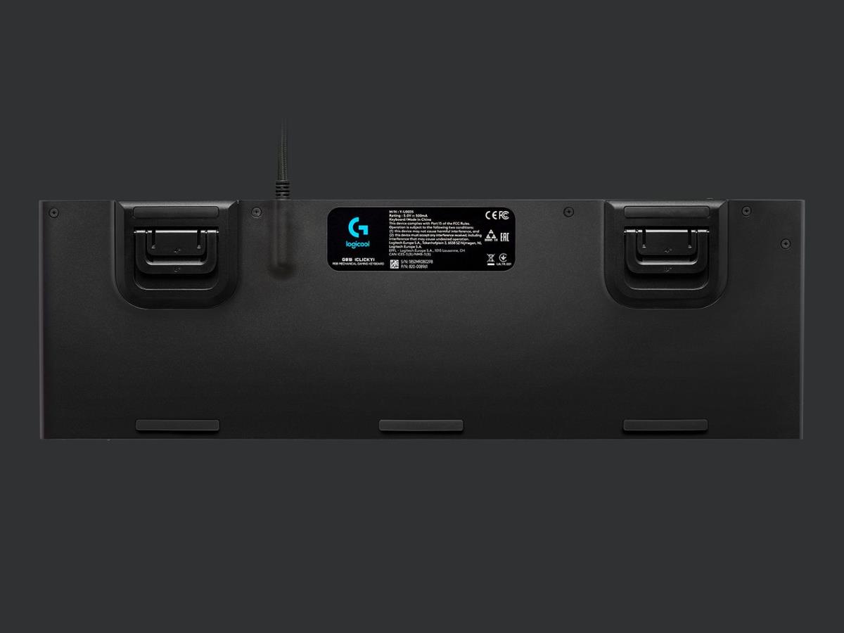 G815 LIGHTSYNC RGB GL Clicky CARBON UK - USB - N/A INTNL-973