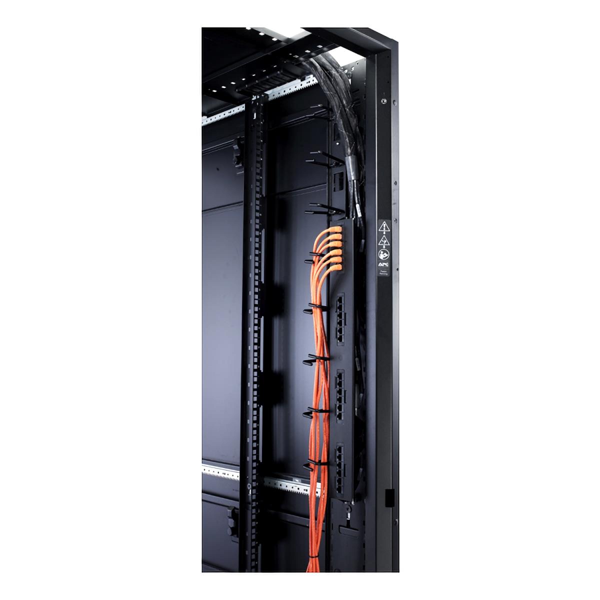 Data Distribution Cable - CAT6 - UTP - CMR - 6xRJ-45 - 15m - Black