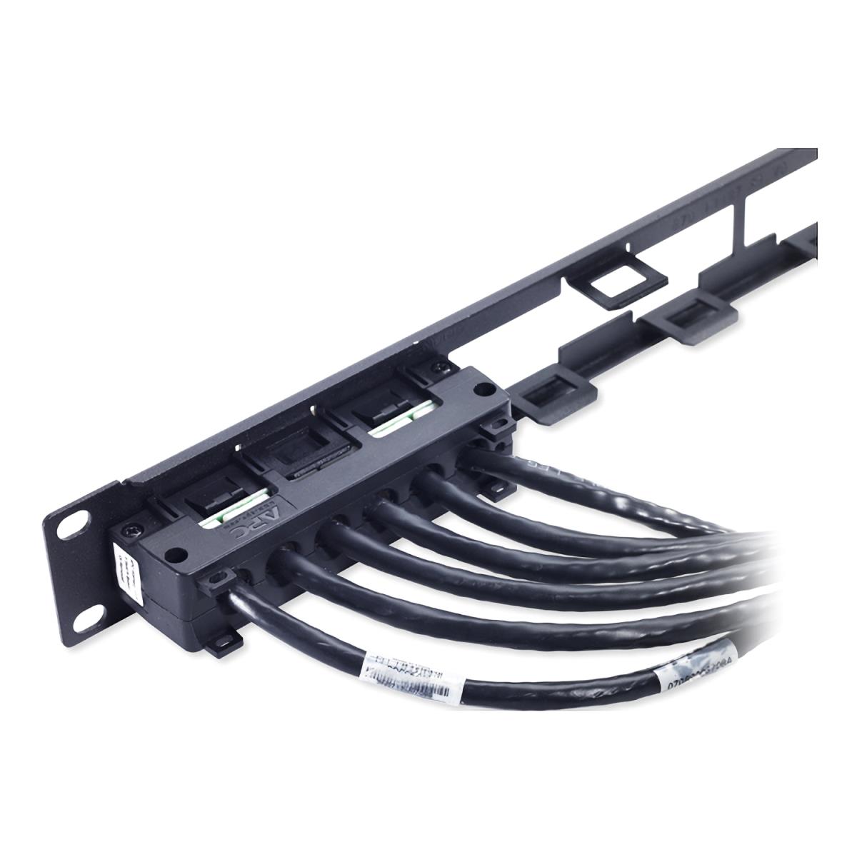 Data Distribution Cable - CAT6 - UTP - CMR - 6xRJ-45 - 15m - Black