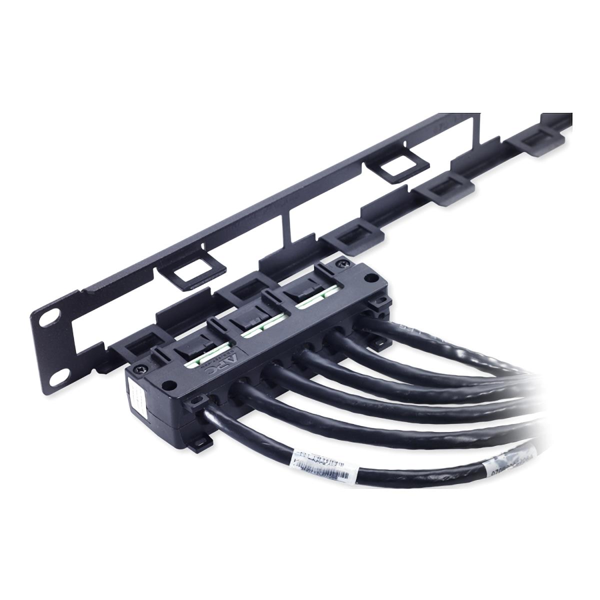 Data Distribution Cable - CAT6 - UTP - CMR - 6xRJ-45 - 18m - Black