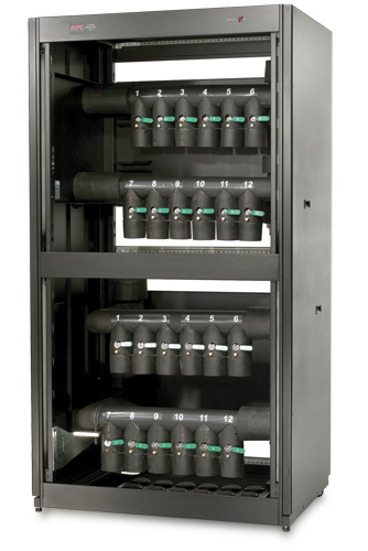 Cooling Distribution Unit 12 Circuit, Bottom/top Mains, Top Distribution Piping