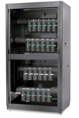 Cooling Distribution Unit 12 Circuit, Bottom/top Mains, Top Distribution Piping