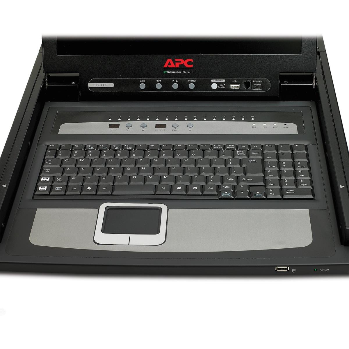 17 Rack LCD Console With Integrated 16