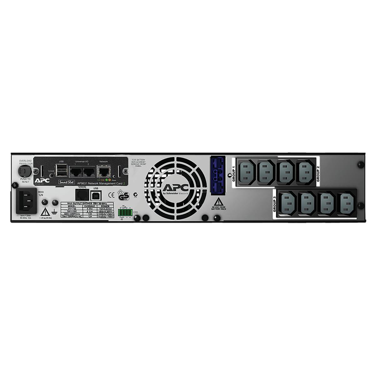 Smart UPS X 1500va Rack/ Tower LCD 230v With Network Card