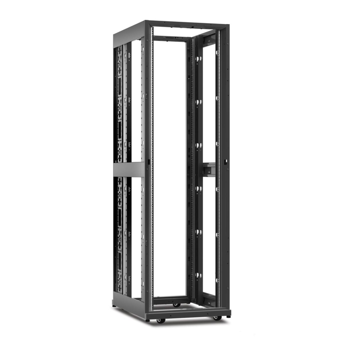 Netshelter Av 42u Open Rack Blk600x825 Deep Enclosure 10-32 Rails