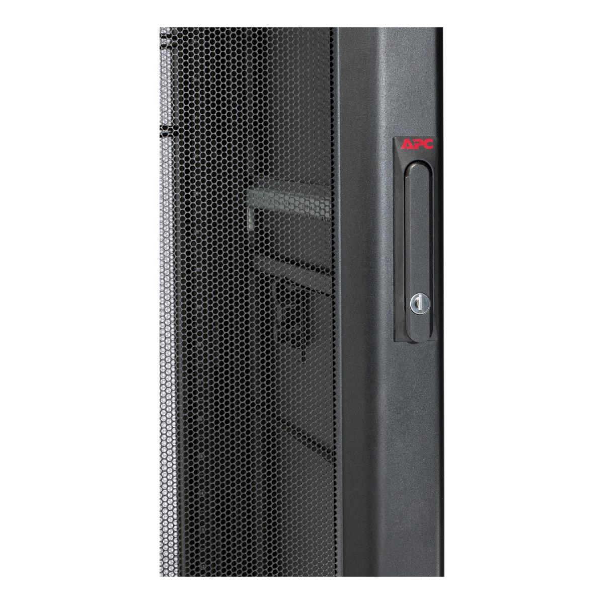 Netshelter Av 42u Open Rack Blk600x825 Deep Enclosure 10-32 Rails