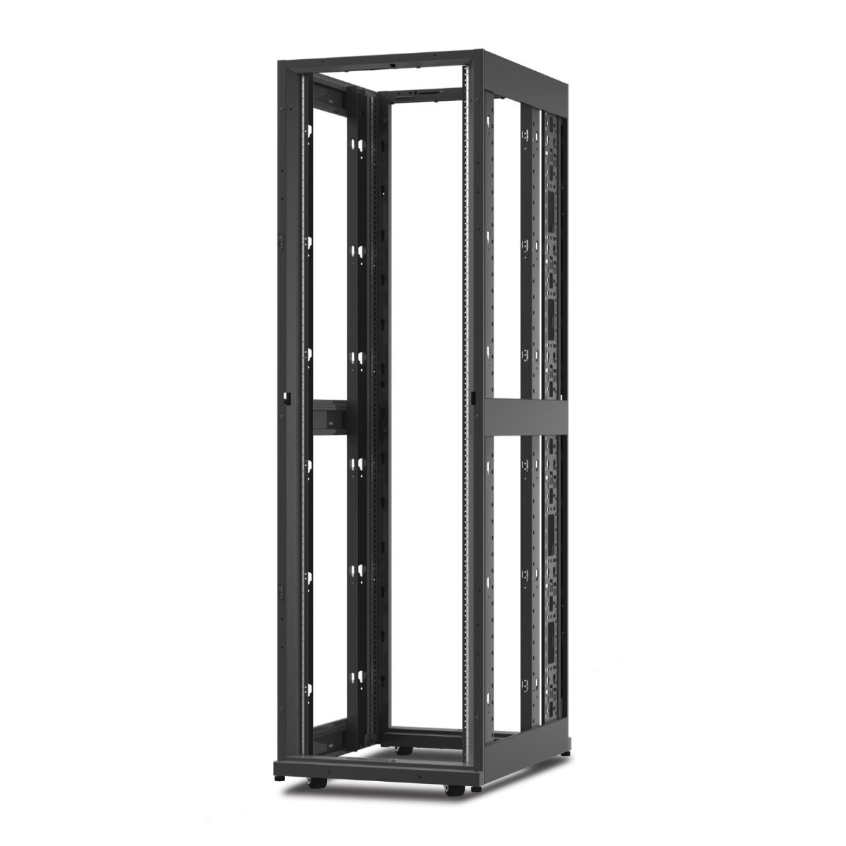 Netshelter Av 42u Open Rack Blk600x825 Deep Enclosure 10-32 Rails