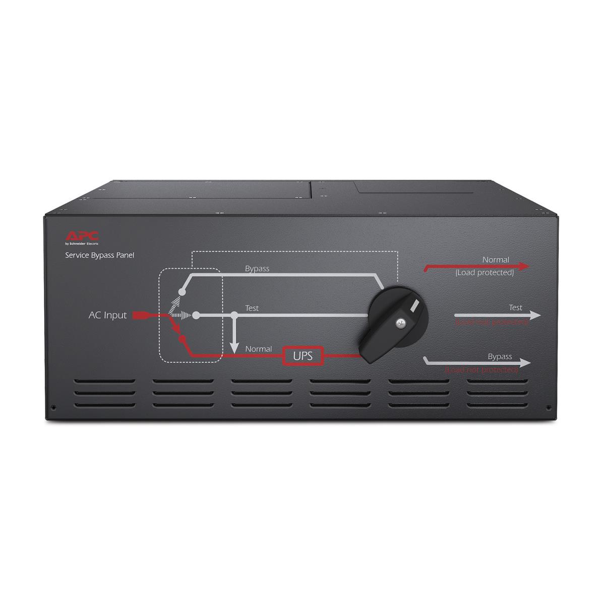 Service Bypass Panel 200/208/230/240v 125a Hw Input/ Output