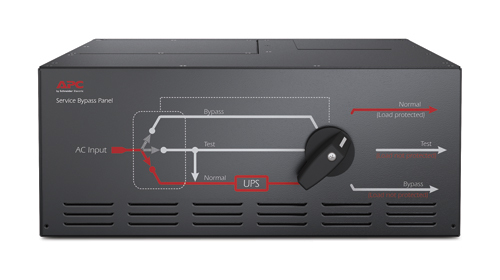 Service Bypass Panel 230v 125a Hw Input Iec-320 Output (8) C19