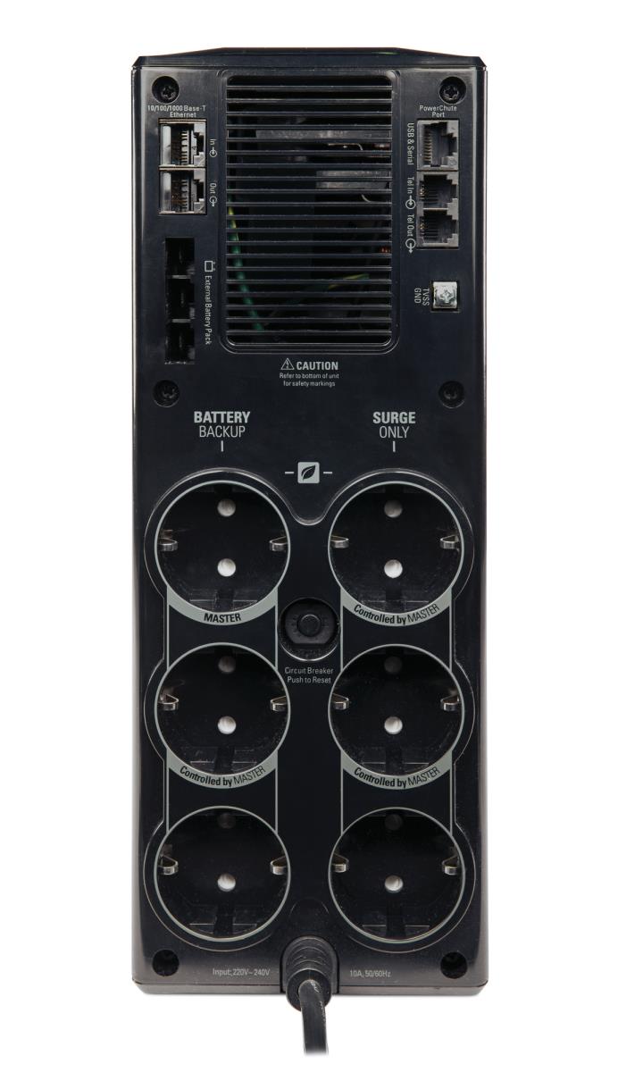 Power Saving Back-UPS Pro 1500 - 865Watts/1500VA, 230V, Schuko