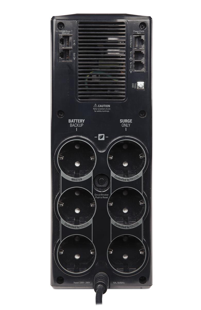 Power Saving Back UPS Pro 1200 - 720Watts/ 1200VA, 230v, Schuko