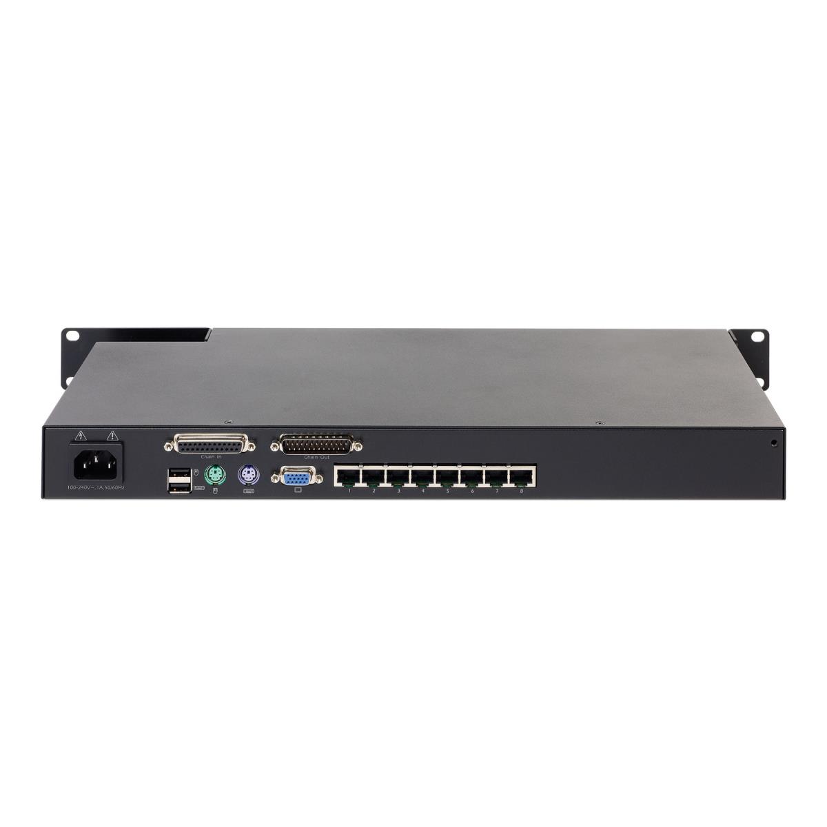 KVM Switche 2g, Analog, 1 Local User, 8 Ports