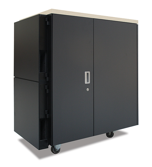 NetShelter CX 24U Secure Soundproof Server Room in a Box Enclosure International