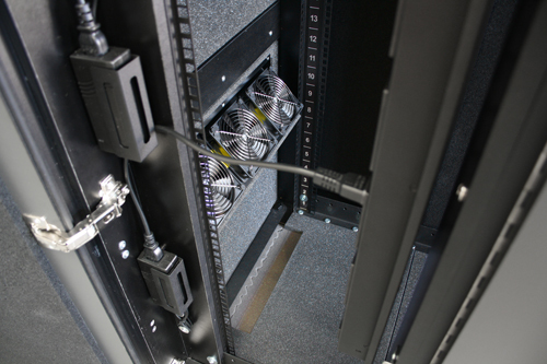 NetShelter CX 24U Secure Soundproof Server Room in a Box Enclosure International