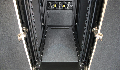NetShelter CX 24U Secure Soundproof Server Room in a Box Enclosure International