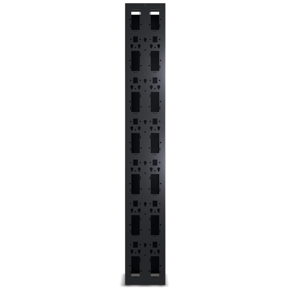 CDX Vertical Cable Management 84inx12in Wide Single-sided