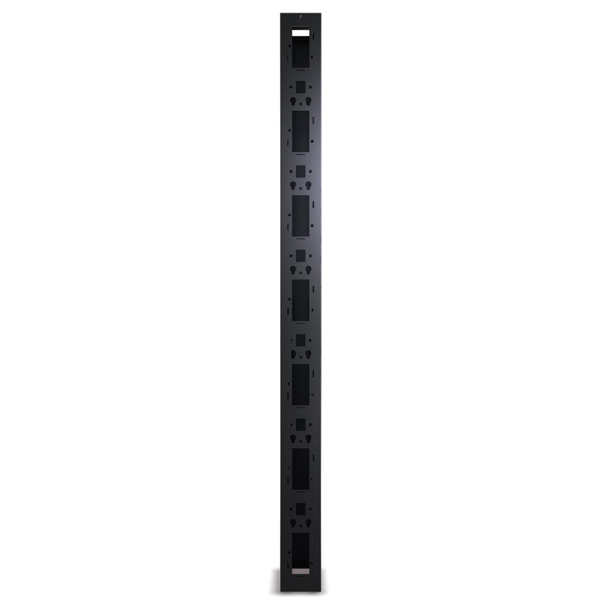 Cdx Vertical Cable Manager 84inx6in Wide Single-sided