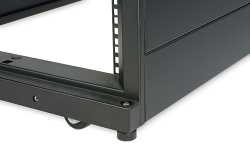 Netshelter Sx 48u 600mmx1200mm Deep Encl W/ Door & No Side Black