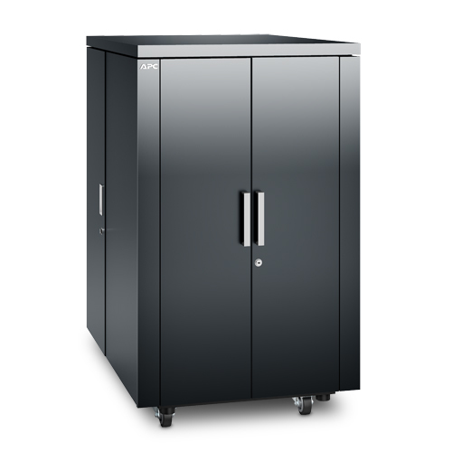 NetShelter CX 24U 750mm Wide x 1130mm Deep Enclosure Dark Grey Finish Intl